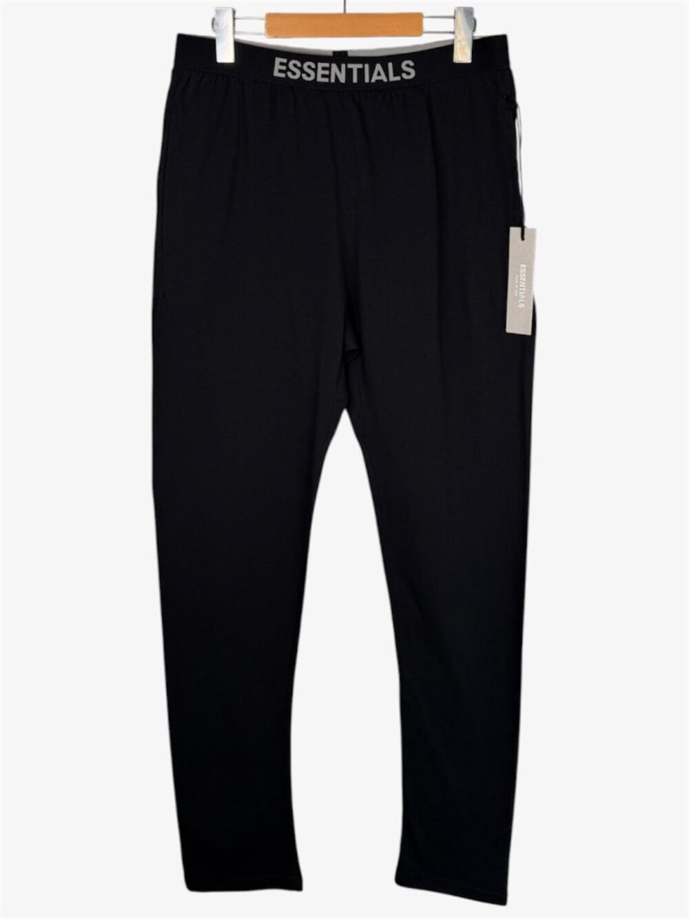 FEAR OF GOD ESSENTIALS NWT Cotton Blend Lounge Pants - Black - Size M